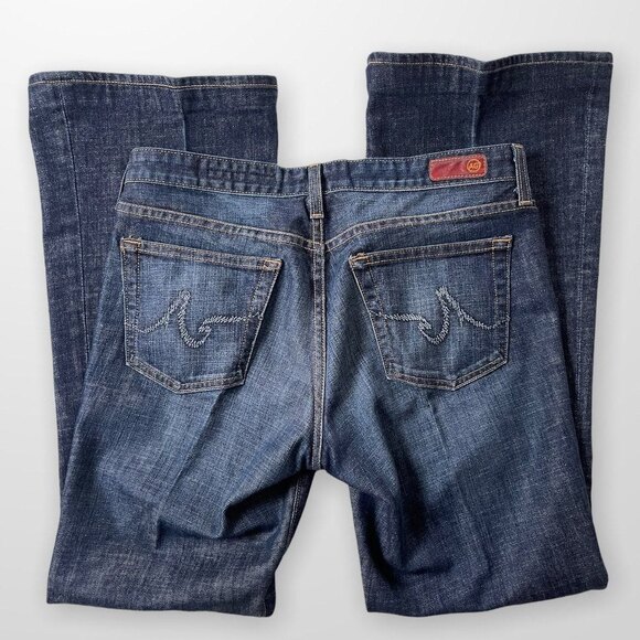 Women's AG Jeans The Club Darkwash Bootcut Size 30 - Picture 4 of 9